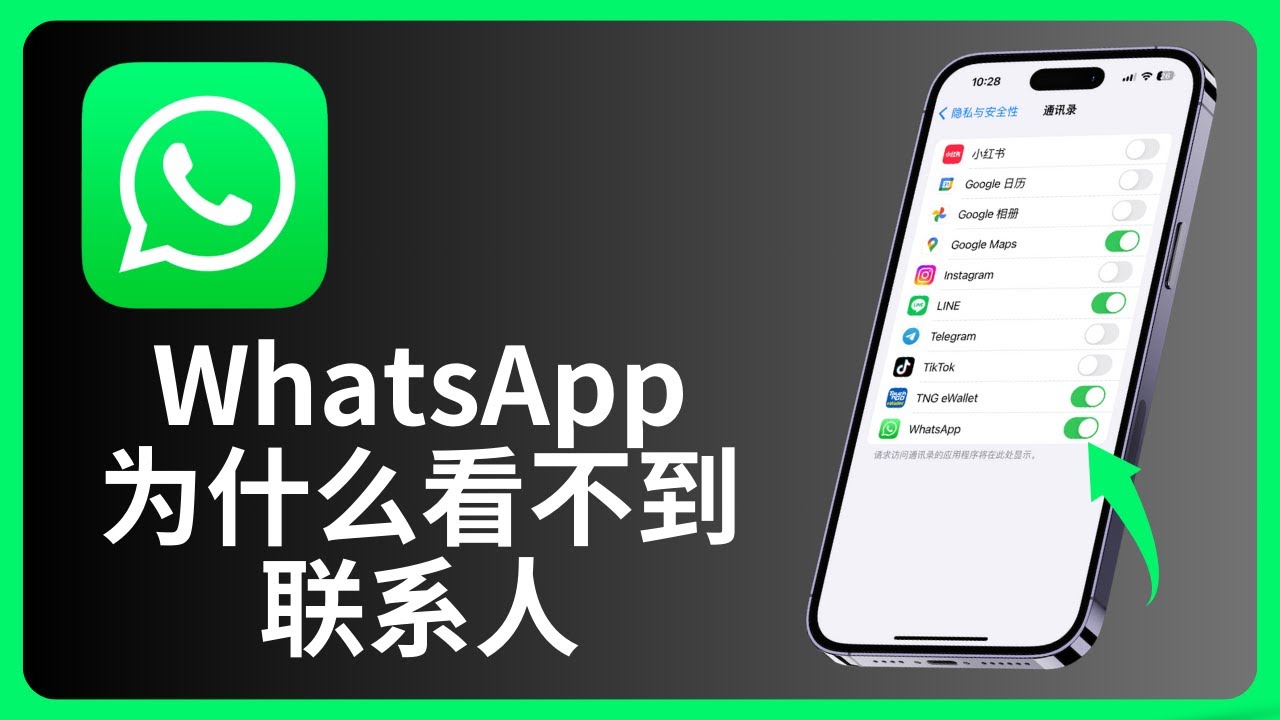 WhatsApp为什么看不到联系人？